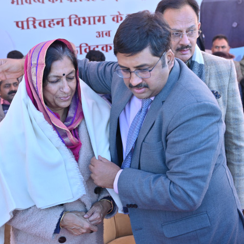 Launching of e-vehicle by the Hon'ble Chief Minister on 3rd Feb. 2023